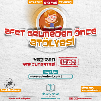 Afet Gelmeden Önce Atölyesi
